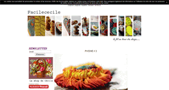 Desktop Screenshot of facilececile.com